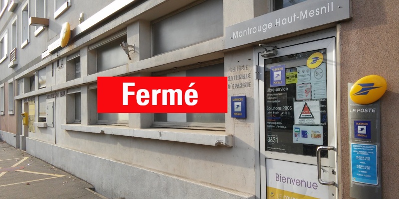 You are currently viewing La droite cautionne la fermeture du bureau de Poste Haut-Mesnil