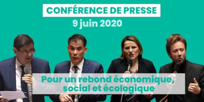 Conférence de presse | « Pour un rebond économique, social et écologique »