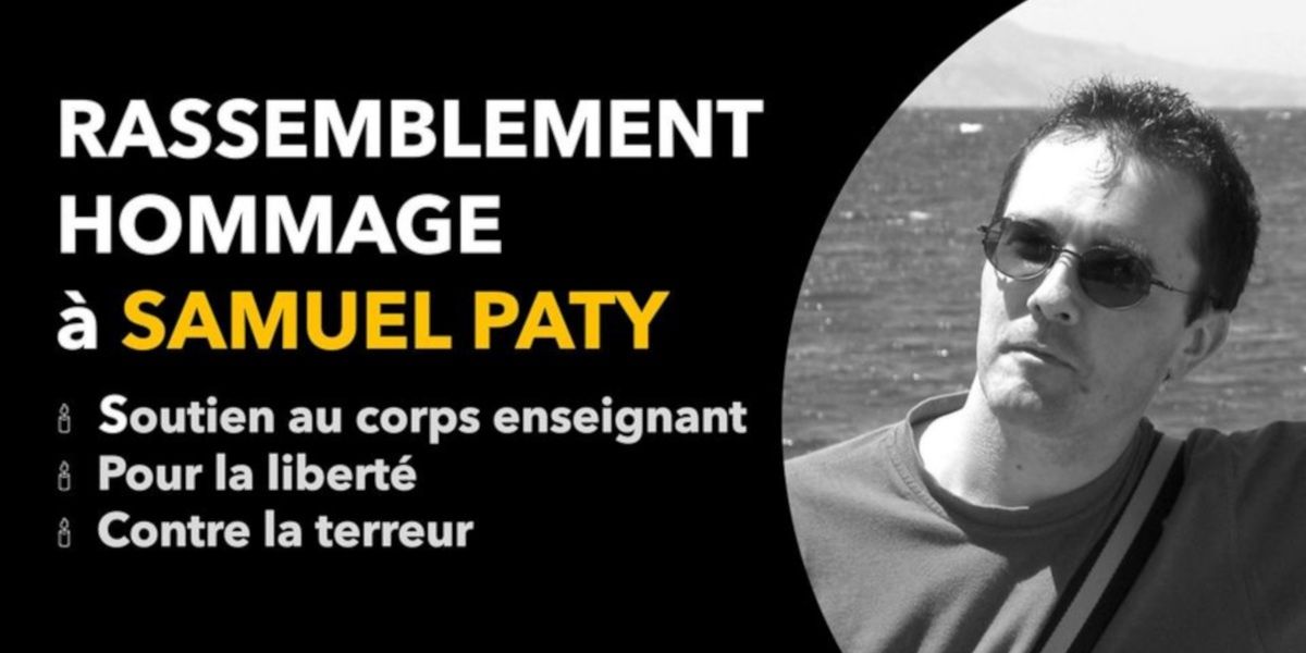 You are currently viewing Rassemblement en hommage à Samuel Paty