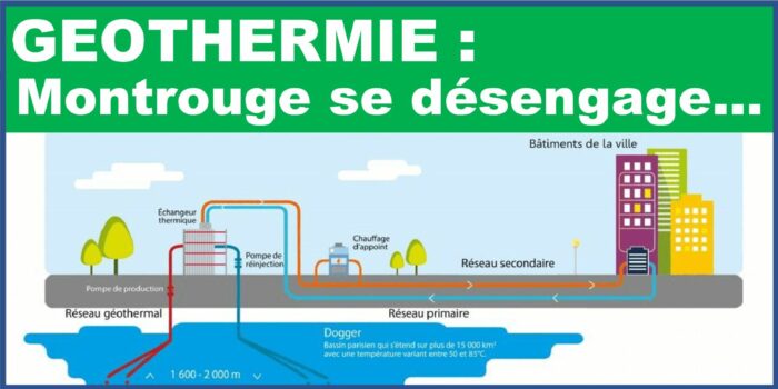 Géothermie à Montrouge : la ville se désengage, les faux arguments du Maire…