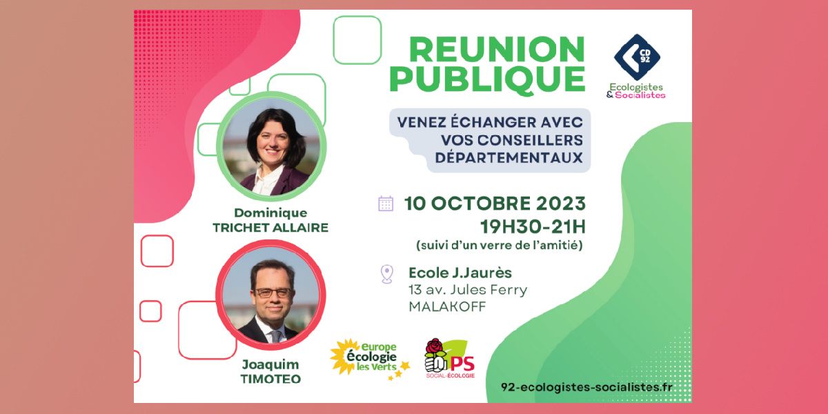 You are currently viewing Réunion publique – 10 octobre 2023