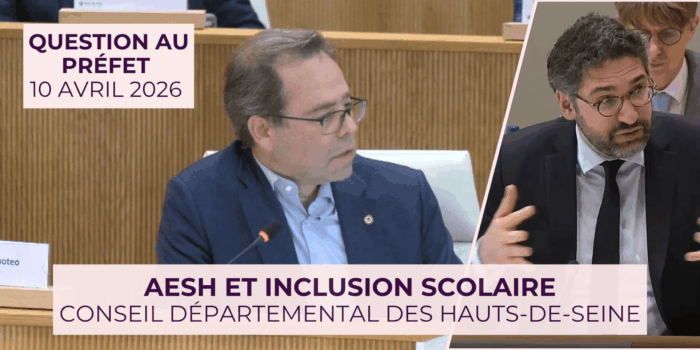Question au préfet : AESH et inclusion scolaire