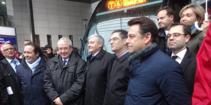 Inauguration du tramway T6 – station Chatillon-Montrouge