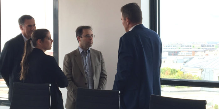 Visite de la société TDF à Montrouge