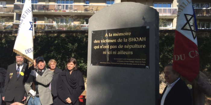 Dévoilement d’une stèle en Hommage aux Victimes de la Shoah
