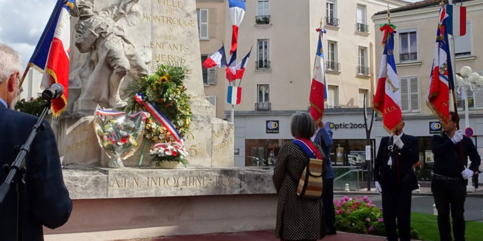 Commémoration de la Libération de Paris à Montrouge