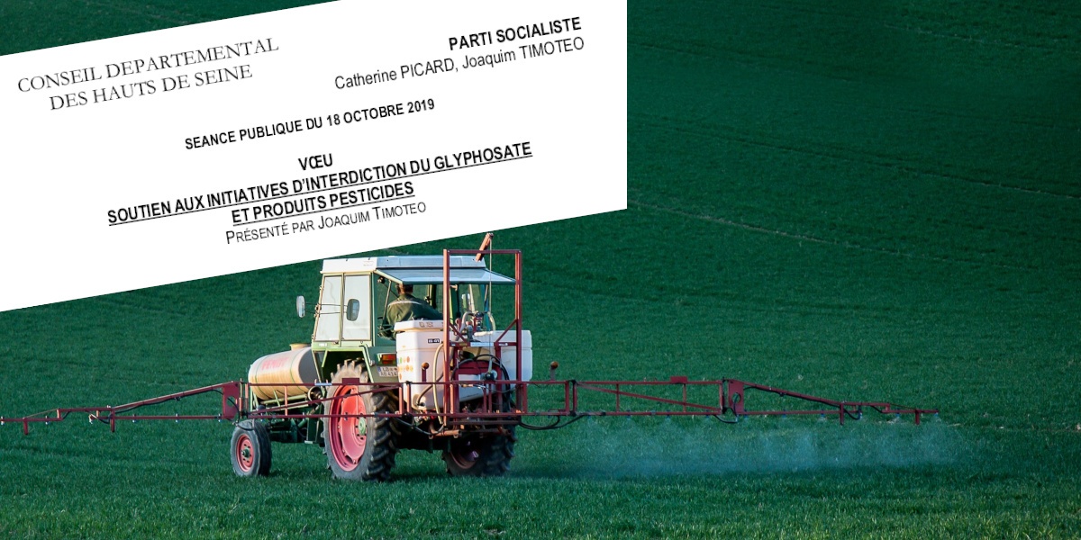You are currently viewing Pour le soutien aux initiatives d’interdiction du glyphosate et produits pesticides