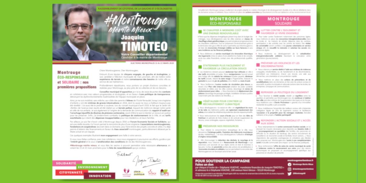 You are currently viewing Montrouge éco-responsable et solidaire – Premières propositions