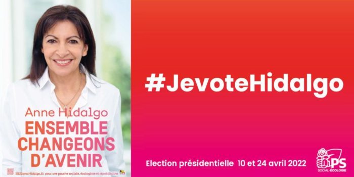 Le 10 avril, je vote Anne Hidalgo !